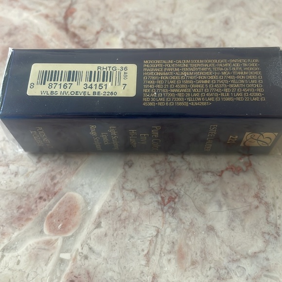 New In Box~Estée Lauder Woman’s Pure Color #221 Envy Hi~Lustre Pink Lipstick - Picture 4 of 7